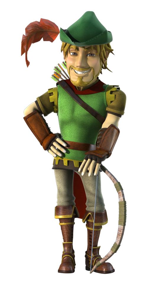Robin Hood Archery Pose
